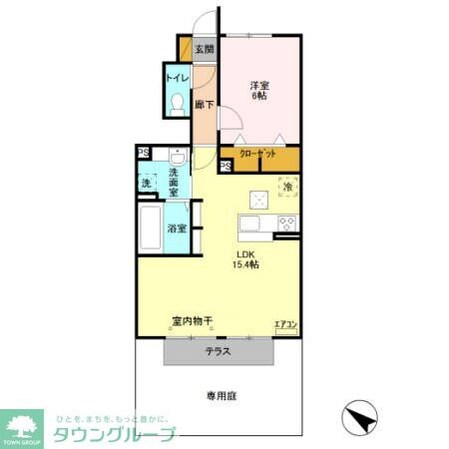 グリーンサイトおおたかの物件間取画像